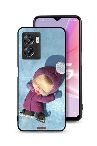 Tolwak غطاء حماية لطيف على شكل دمية لهاتف Oppo A57 5G