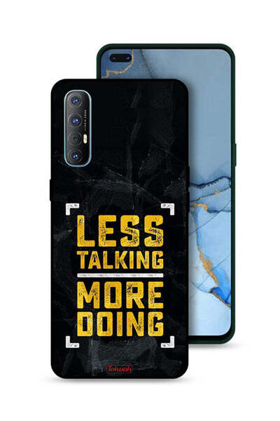 Tolwak غطاء حماية لهاتف Oppo Reno3 Pro 4G - أقل كلامًا وأكثر فعلًا