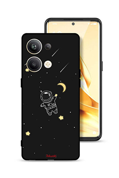 Tolwak غطاء حماية لهاتف Oppo Reno9 Pro Plus 5G بمشبك فني لرائد فضاء