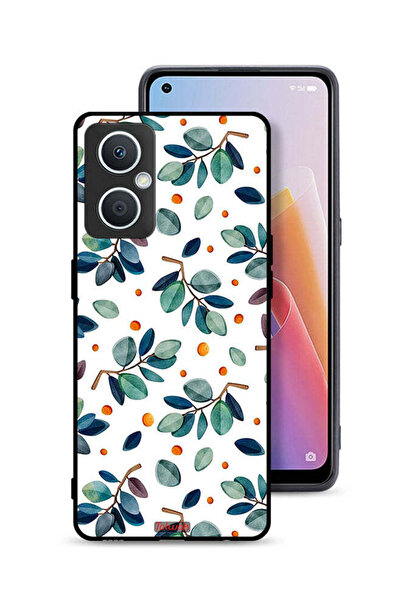 Tolwak غطاء حماية لهاتف Oppo A96 5G (الصين) بنقشة أوراق الشجر