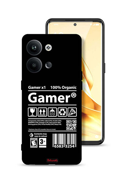 Tolwak غطاء حماية لهاتف Oppo Reno9 Pro 5G، ملصق لألعاب الفيديو