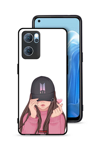 Tolwak غطاء حماية Oppo Reno7 5G فتاة تلتقط صورة