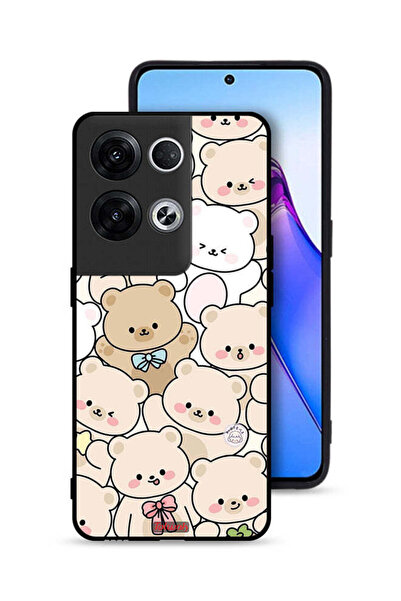 Tolwak غطاء حماية لهاتف Oppo Reno8 Pro Plus 5G بنقشة الدببة