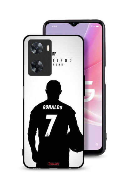 Tolwak غطاء حماية Oppo A57s بقناع كريستيانو رونالدو