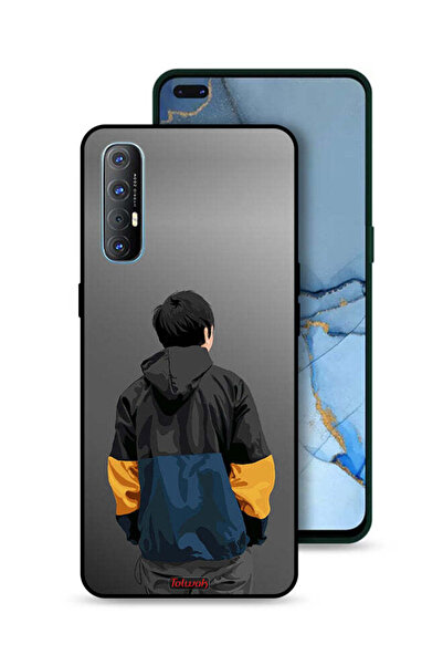 Tolwak غطاء حماية لهاتف Oppo Reno3 Pro 4G بصورة فنية لولد