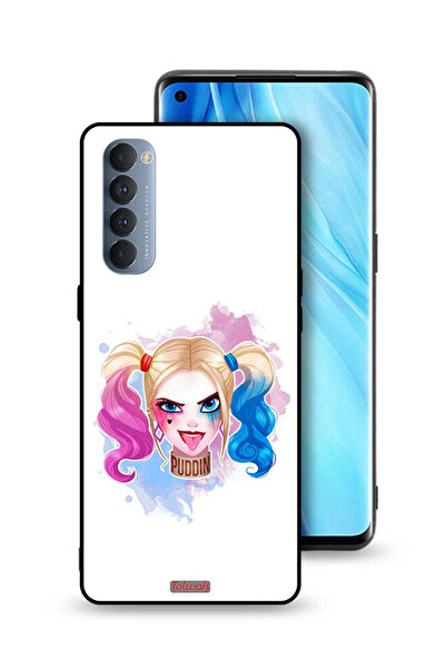 Tolwak غطاء حماية لهاتف Oppo Reno4 Pro 4G برسومات هارلي كوين