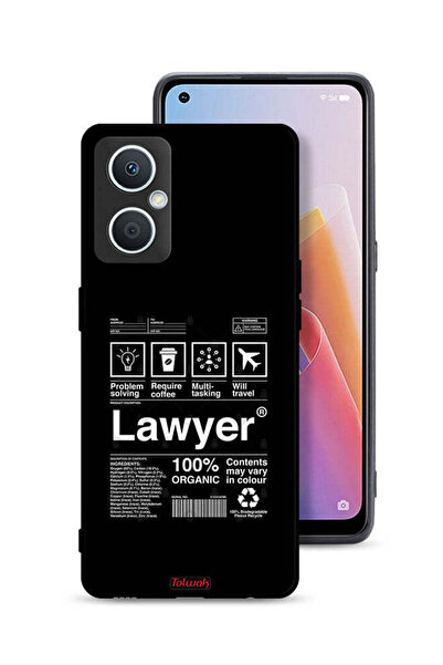 Tolwak جراب حماية لهاتف Oppo A96 5G (الصين) - ملصق محامٍ