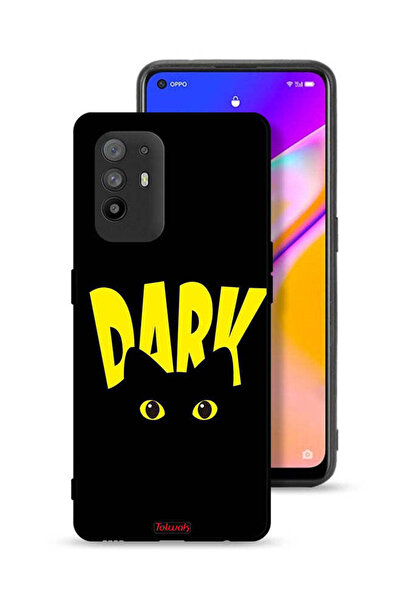 Tolwak غطاء حماية لهاتف Oppo A95 5G - قطة داكنة