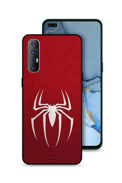 Tolwak Oppo Reno3 Pro 4G Protective Case Cover Spider Icon
