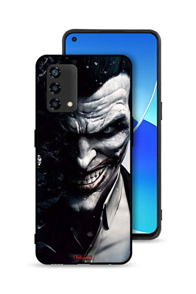Tolwak جراب حماية Oppo Reno6 Lite بتصميم نصف وجه الجوكر