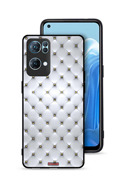 Tolwak غطاء حماية لهاتف Oppo Reno7 Pro 5G مطبوع عليه دبابيس على القماش