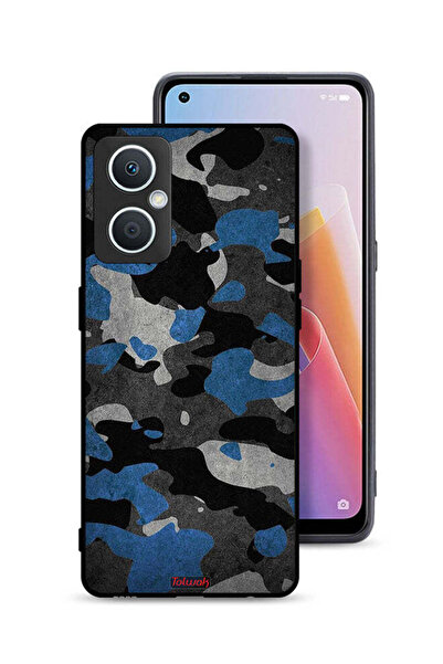 Tolwak غطاء حماية لهاتف Oppo A96 5G (الصين) بنمط مموه