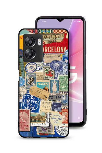 Tolwak ملصقات غطاء حماية لهاتف OnePlus Nord N300 لمدن مختلفة