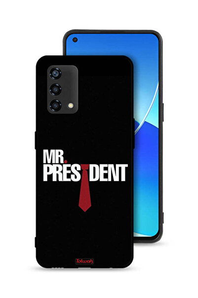 Tolwak غطاء حماية لهاتف Oppo Reno6 Lite Mr President