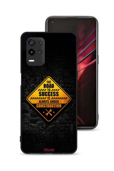 Tolwak جراب حماية Oppo K9x الطريق إلى النجاح دائمًا قيد الإنشاء