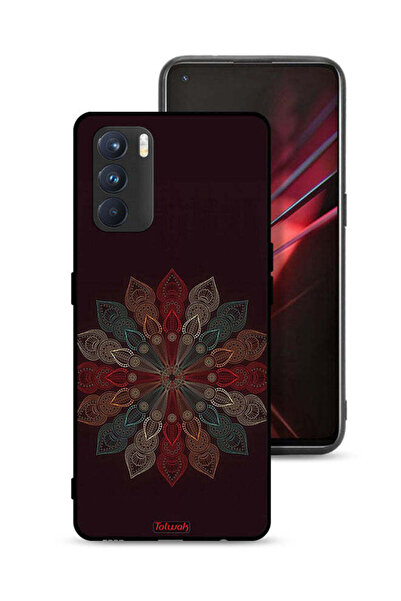 Tolwak غطاء حماية لهاتف Oppo K9 Pro بتصميم زهرة ماندالا