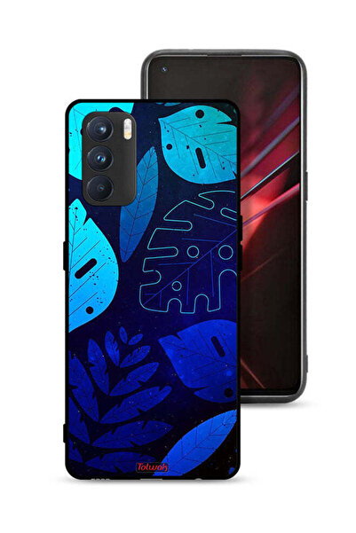 Tolwak غطاء حماية لهاتف Oppo K9 Pro بنقشة أوراق الشجر