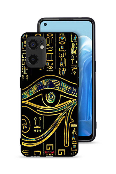 Tolwak غطاء حماية لهاتف Oppo Reno7 SE 5G بتصميم عين فنية
