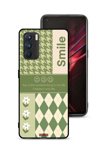 Tolwak غطاء حماية لهاتف Oppo K9 Pro - الابتسامة هي أسعد شيء في حياتي