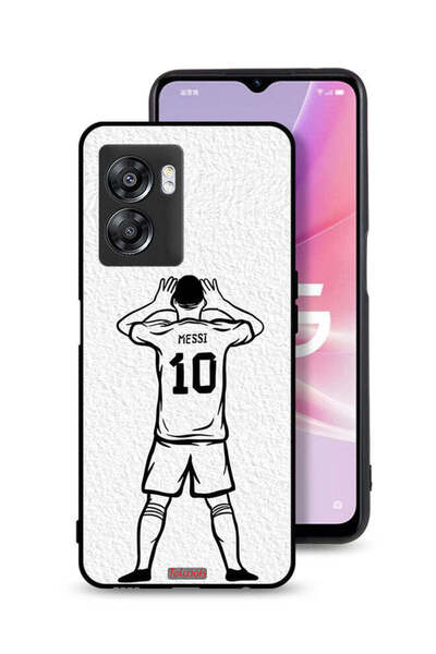 Tolwak غطاء حماية لهاتف OnePlus Nord N300 - رسم ميسي