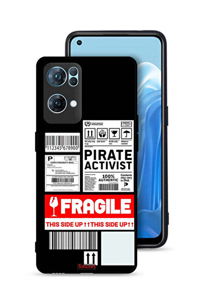 Tolwak غطاء حماية لهاتف Oppo Reno7 Pro 5G، ملصق ناشط خاص قابل للكسر