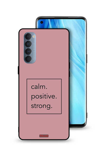 Tolwak غطاء حماية لهاتف Oppo Reno4 Pro 4G - هادئ، إيجابي، قوي