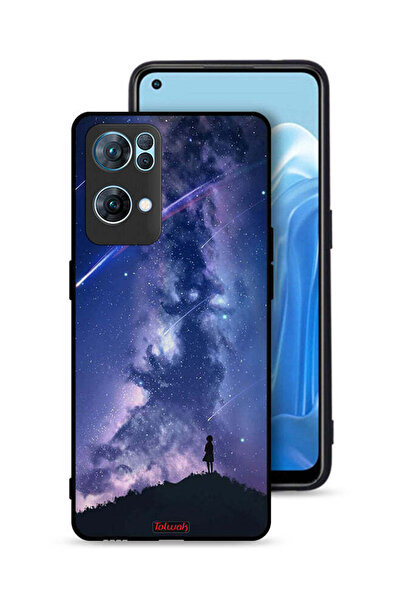 Tolwak غطاء حماية لهاتف Oppo Reno7 Pro 5G - نجوم متحركة
