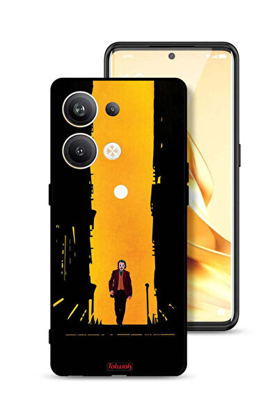 Tolwak غطاء حماية Oppo Reno9 Pro Plus 5G بتصميم جوكر، عمل فني رقمي تجريدي