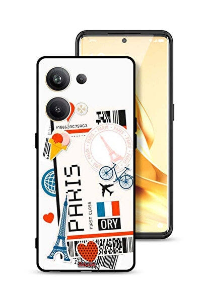 Tolwak غطاء حماية لهاتف Oppo Reno9 Pro Plus 5G - ملصق باريسي