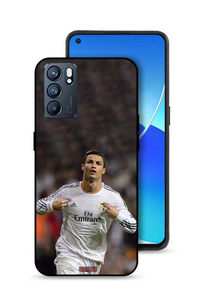 Tolwak غطاء حماية لهاتف Oppo Reno6 5G كريستيانو رونالدو
