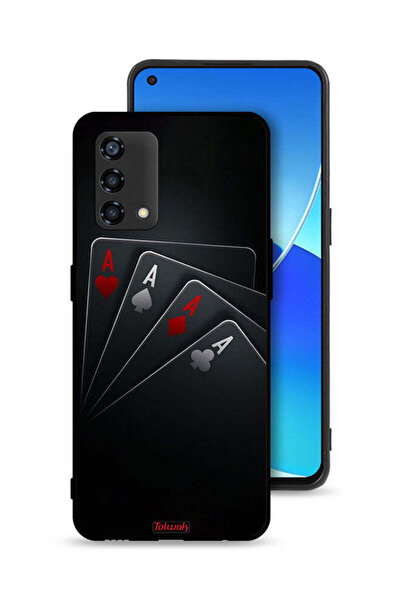 Tolwak جراب واقٍ لهاتف Oppo Reno6 Lite - بطاقات A