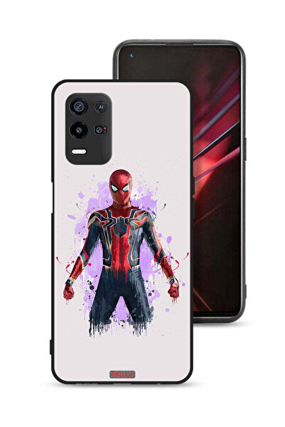 Tolwak غطاء حماية Oppo K9x بتصميم العنكبوت الحديدي