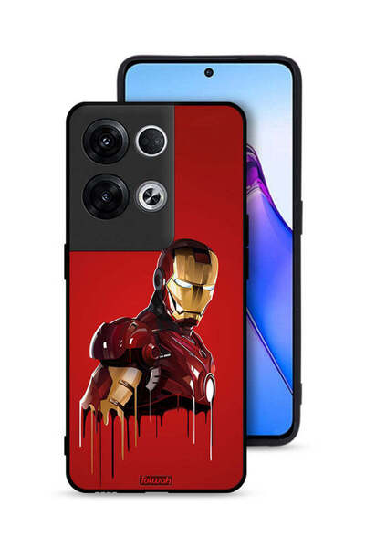 Tolwak غطاء حماية لهاتف Oppo Reno8 Pro Plus 5G برسومات الرجل الحديدي