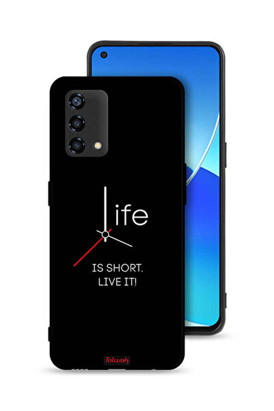 Tolwak جراب حماية Oppo Reno6 Lite - الحياة قصيرة