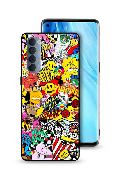 Tolwak غطاء حماية لهاتف Oppo Reno4 Pro 4G بتصميم غير لامع