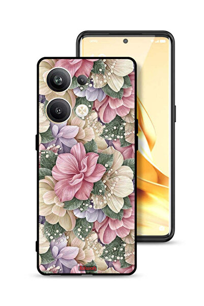 Tolwak غطاء حماية عالي الجودة زهري لهاتف Oppo Reno9 Pro Plus 5G