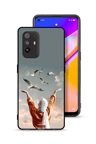 Tolwak غطاء حماية لهاتف Oppo A95 5G بتصميم طيور تحلق