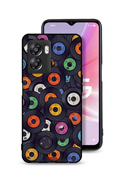 Tolwak غطاء حماية لجهاز OnePlus Nord N300 بنمط أقراص مضغوطة
