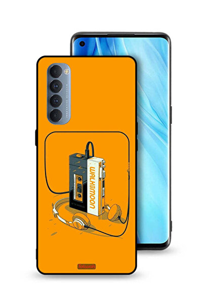 Tolwak غطاء حماية لهاتف Oppo Reno4 Pro 4G Walk The Moon