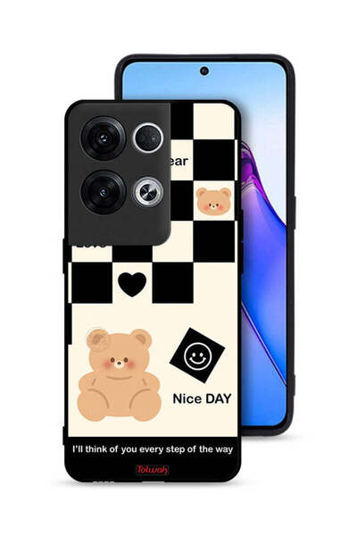 Tolwak غطاء حماية لهاتف Oppo Reno8 Pro Plus 5G سأفكر فيك في كل خطوة على الطريق