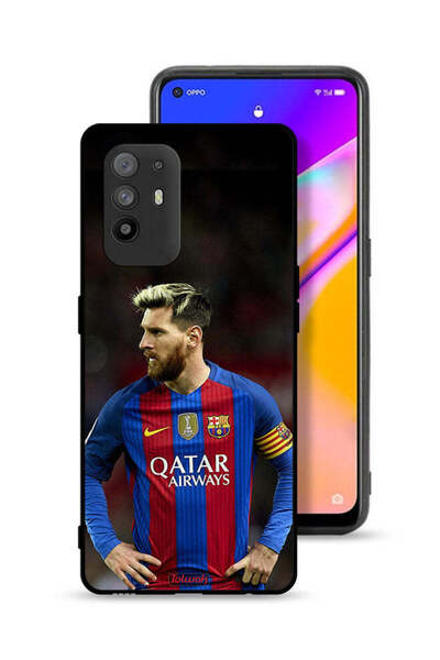 Tolwak غطاء حماية لهاتف Oppo F19 Pro Plus 5G ميسي برشلونة