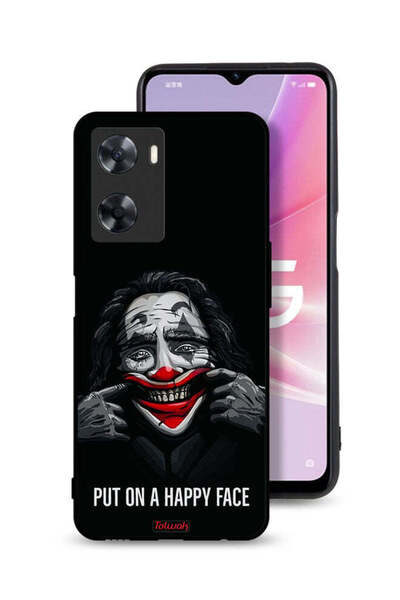 Tolwak غطاء حماية لهاتف Oppo A57s بوجه سعيد