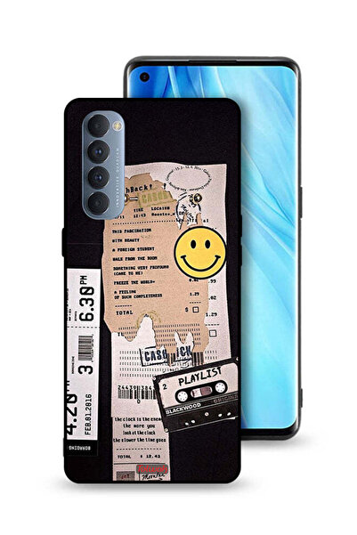 Tolwak غطاء حماية لهاتف Oppo Reno4 Pro 4G مع ملصق قائمة تشغيل