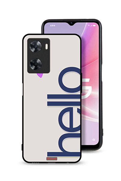 Tolwak Oppo A77s Protective Case Cover Hello