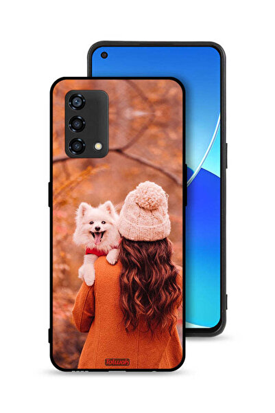 Tolwak غطاء حماية لهاتف Oppo Reno6 Lite يحمل جروًا