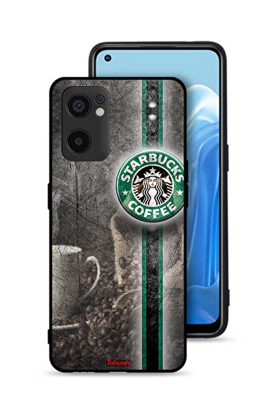 Tolwak غطاء حماية Oppo Reno7 SE 5G بنقشة فن القهوة