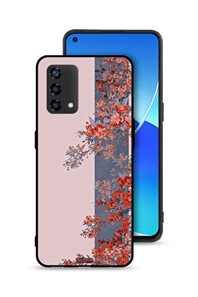 Tolwak غطاء حماية لهاتف Oppo Reno6 Lite برسومات أوراق الشجر والزهور