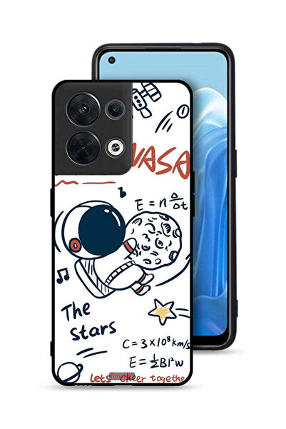 Tolwak غطاء حماية لهاتف Oppo Reno8 5G ناسا النجوم