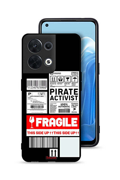 Tolwak غطاء حماية لهاتف Oppo Reno8 5G، ملصق ناشط خاص قابل للكسر