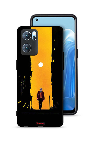 Tolwak غطاء حماية لهاتف Oppo Reno7 5G بتصميم جوكر، عمل فني رقمي تجريدي